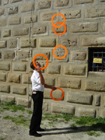 jonglieren Ringe jongleur ringe jonglage